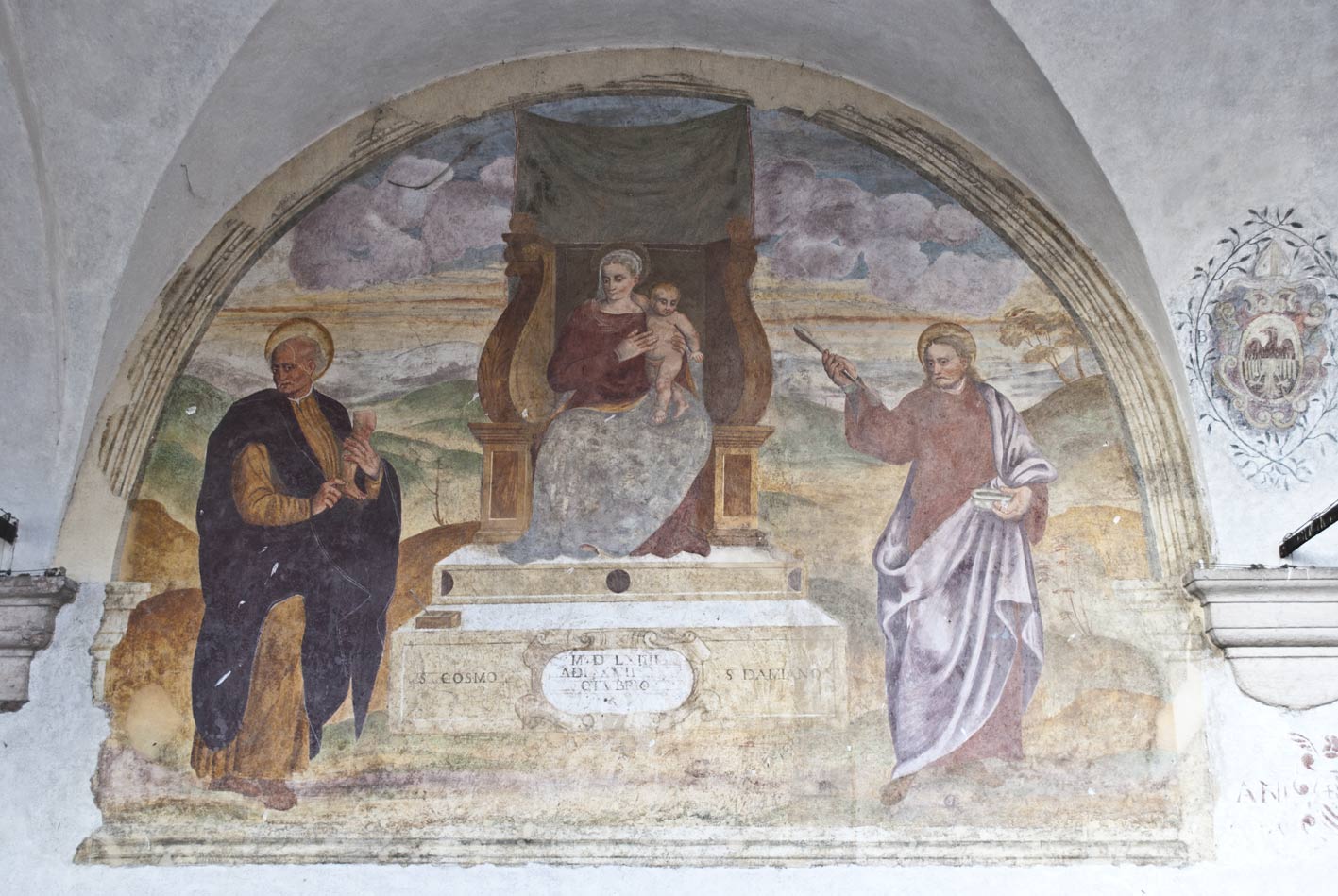 Dipinto chiesa di San Rocco a Belluno