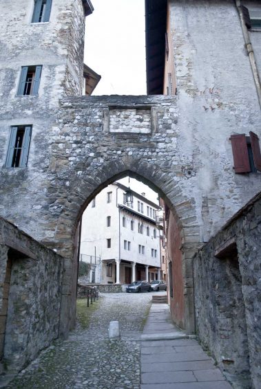 Ingresso da Porta Rugo a Belluno